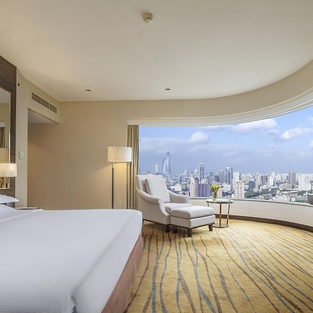 Hotel The Kunlun Jing An Shanghái Exterior foto