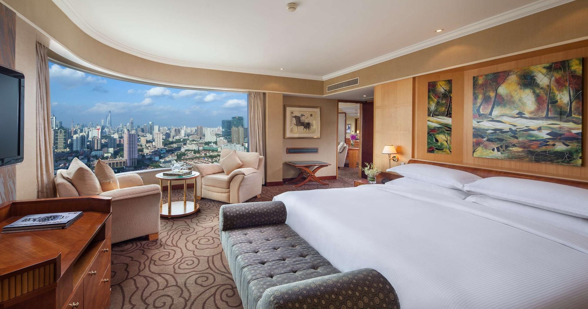 Hotel The Kunlun Jing An Shanghái Exterior foto