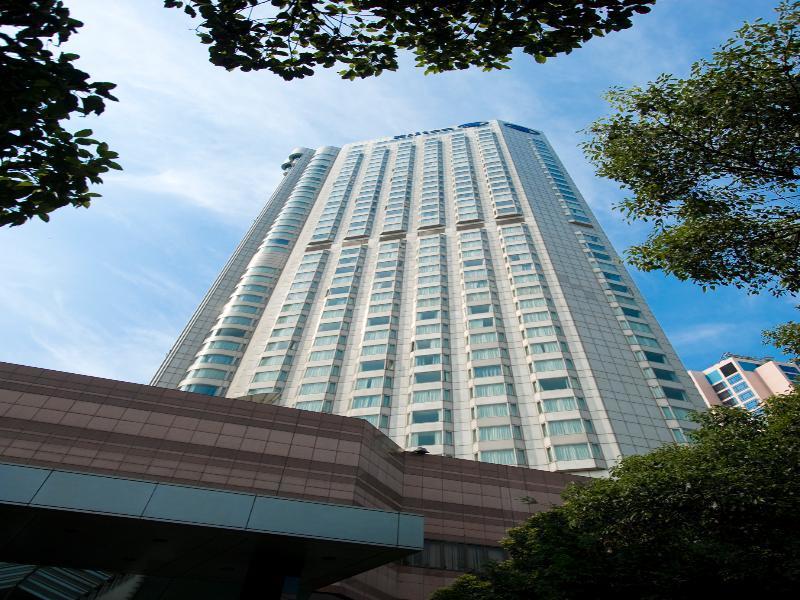 Hotel The Kunlun Jing An Shanghái Exterior foto