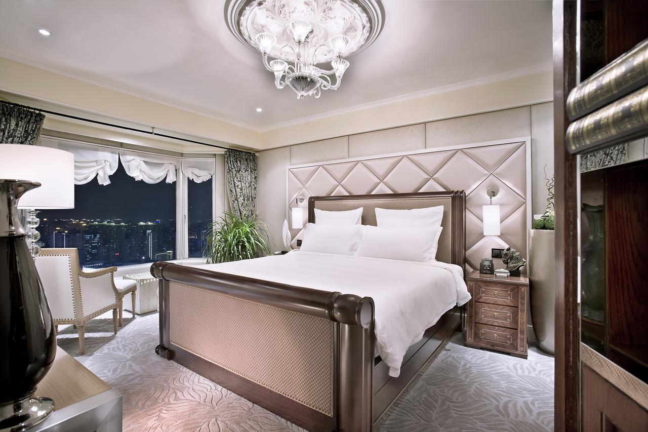 Hotel The Kunlun Jing An Shanghái Exterior foto