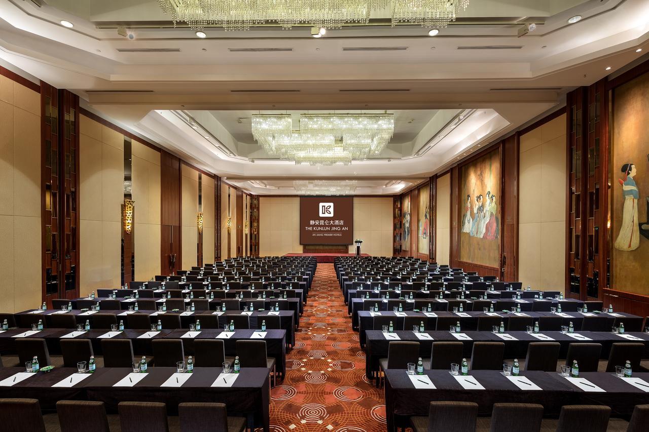 Hotel The Kunlun Jing An Shanghái Exterior foto
