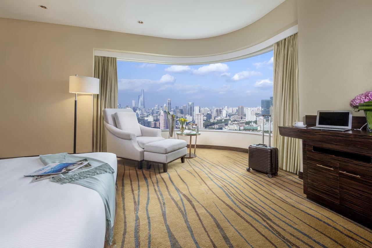 Hotel The Kunlun Jing An Shanghái Exterior foto